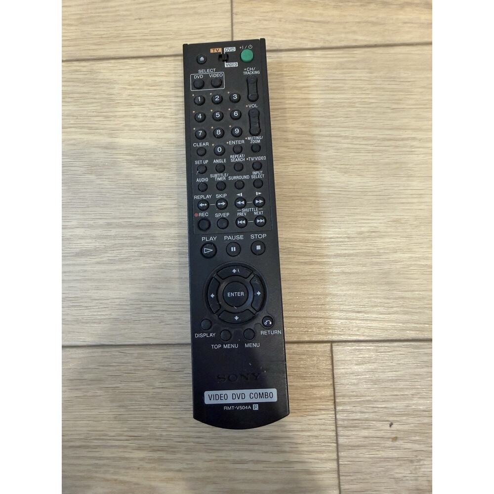 RMT-V504A OEM Remote for Sony DVD Player VCR Recorder SLV-D380P SLV-D281P
